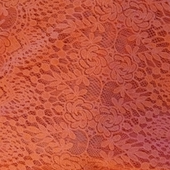 AGB SZ XL Women's Lace Design Pleated Tank Style Blouse - Picture 4 of 14